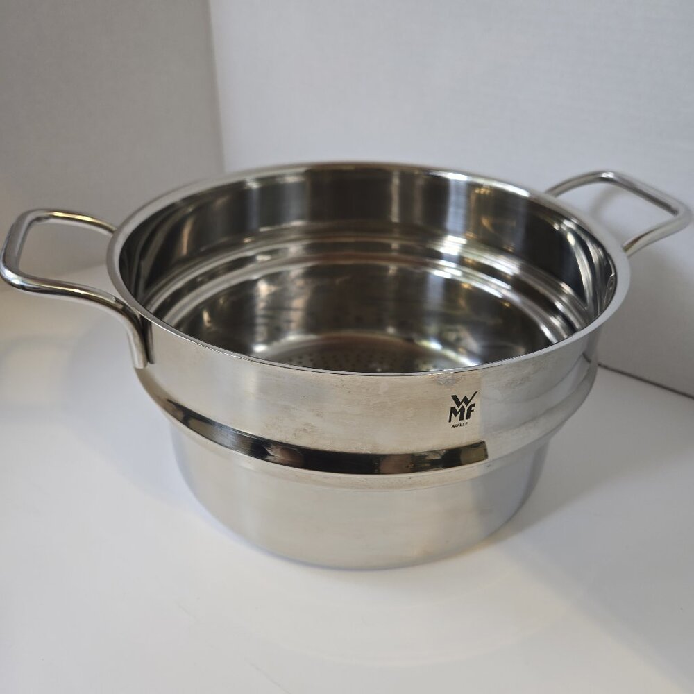 Like new! WMF ProfiSelect 24 cm Steaming Insert Steamer Basket Stainless Steel